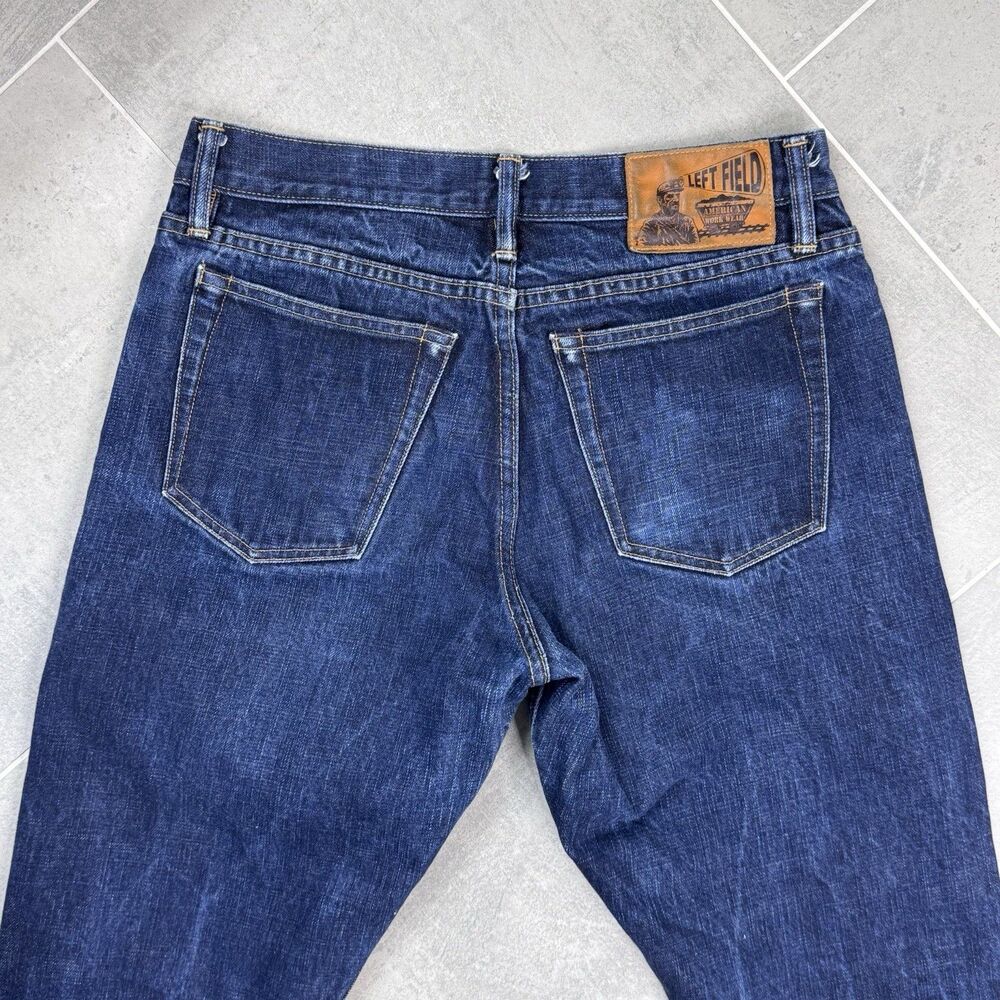 Left Field NYC Atlas 15 Oz Selvedge Jeans Men's 30 USA Made Denim